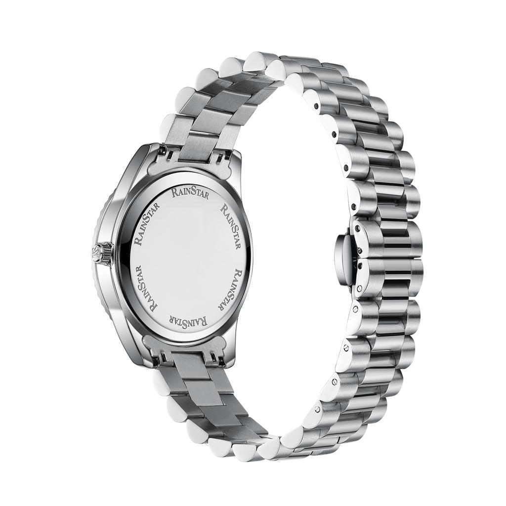 Ravella Watch Silver with Black Dial
