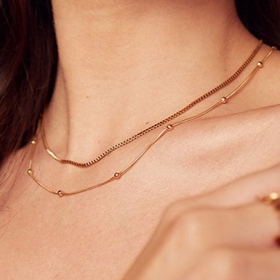 Dainty Forever Chain (Gold)