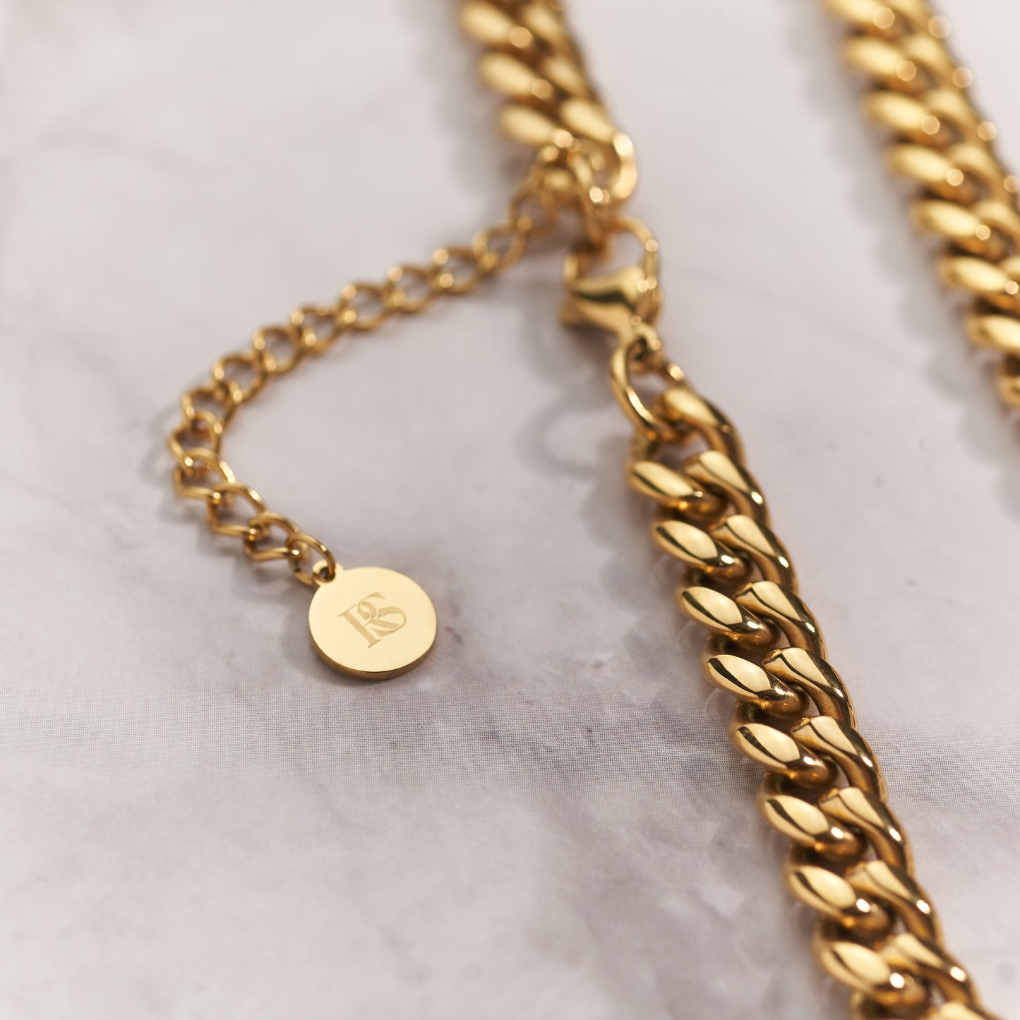 Roman Curb Bracelet