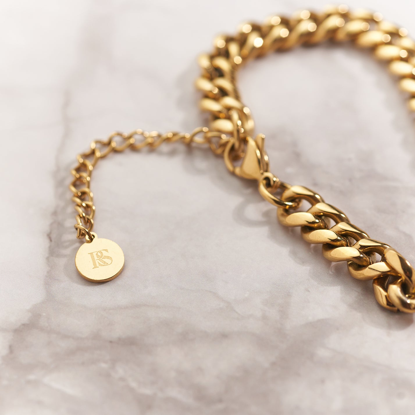 Roman Curb Bracelet