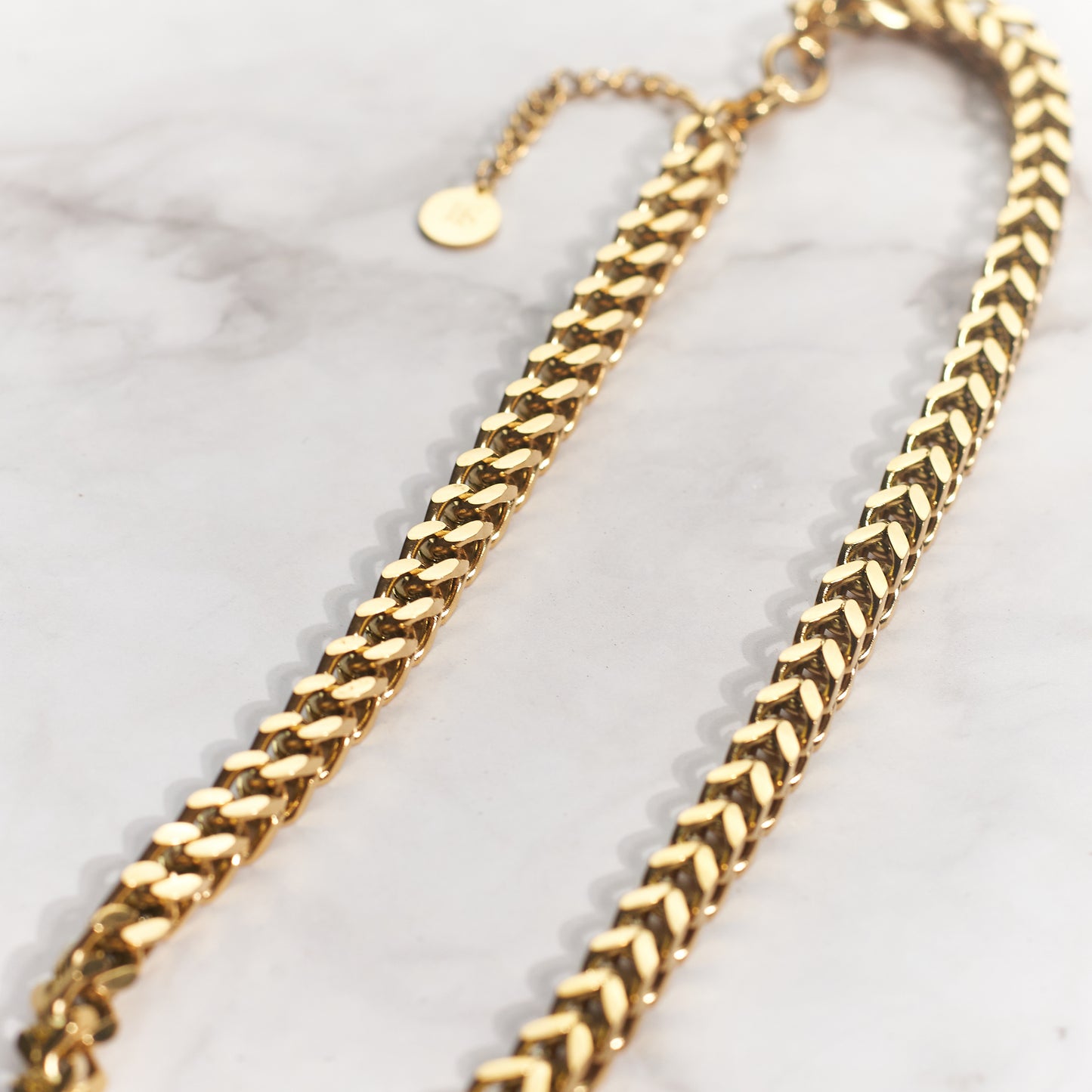 Cubic Curb Bracelet
