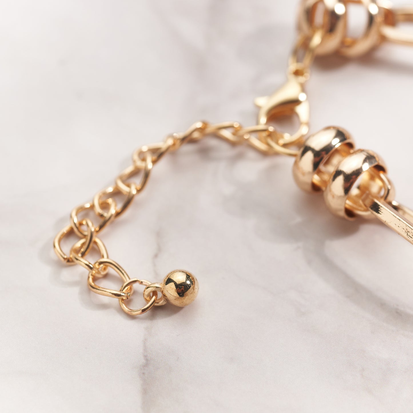 Gold Link Bracelet