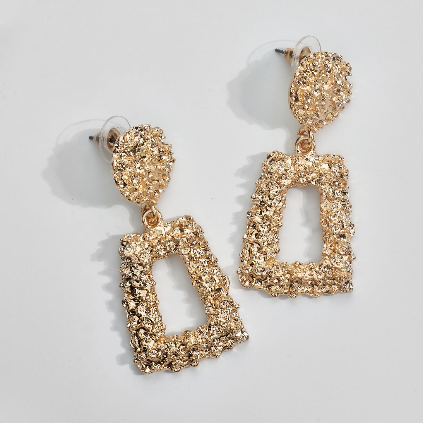 Textured Statement Earrings
