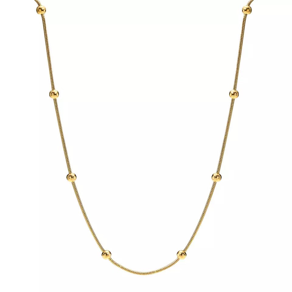 Beaded Circles Necklace