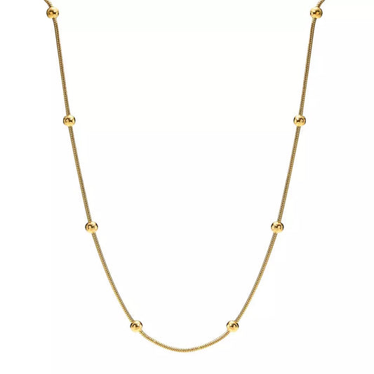 Beaded Circles Necklace