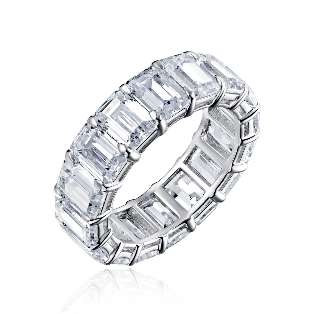Emerald Ring 18ct White Gold