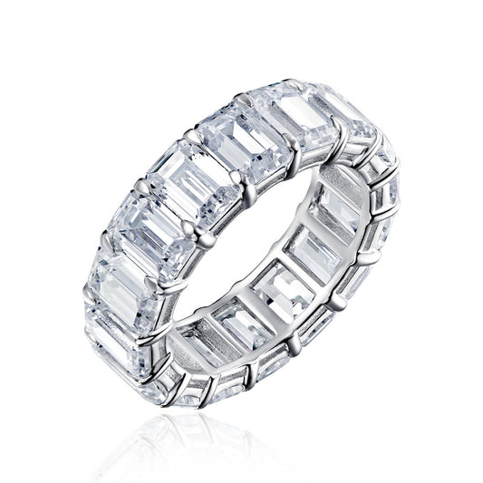 Emerald Ring 18ct White Gold