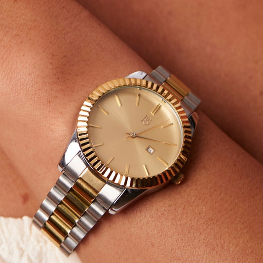 Ravella Watch Two Tone Gold & Silver