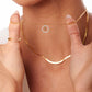 Heart Gemstone Necklace