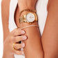 Ravella Watch Gold with White Dial