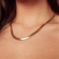 Snake Chain Necklace (Gold)