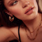 Gold Triple Hoop Earrings