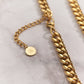 Curb Chain Bracelet (Gold)