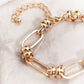 Gold Link Bracelet