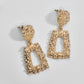 Textured Statement Earrings