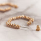Gold Hexagon Earrings