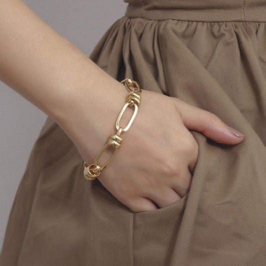 Gold Link Bracelet