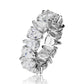 Pear Shape Ring 18ct Gold & White Gold