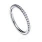 Classic Band Ring 18ct White Gold - RainStar Jewellery