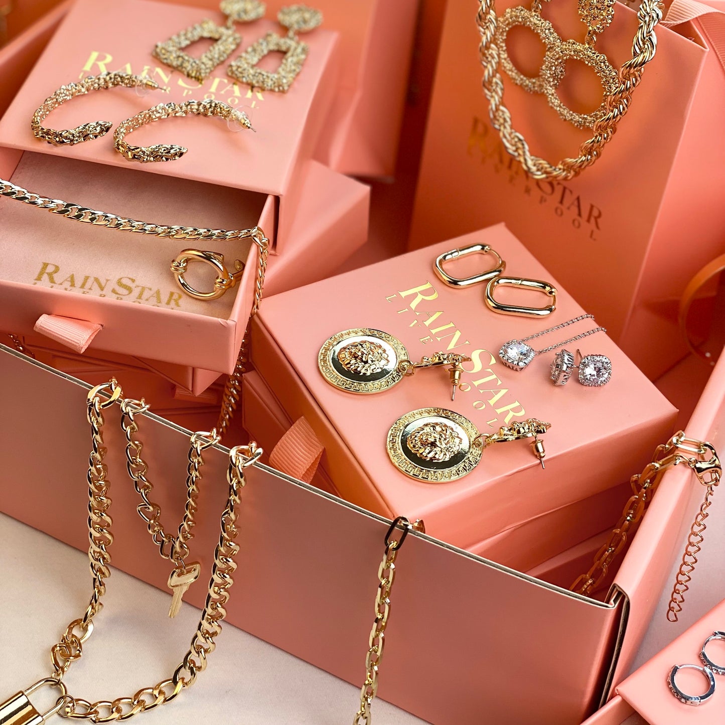 Gold Link Bracelet